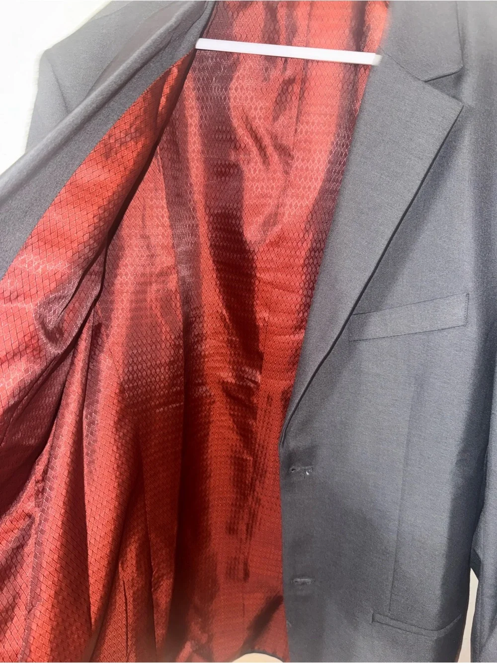Gray Boy’s Two-Button Blazer/Vest/Pants Suit